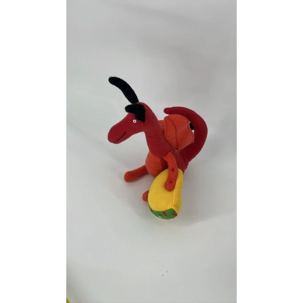 MerryMakers Dragons Love Tacos‎ Red Dragon Plush Toy 6